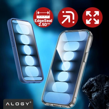 Hybridní sklo pro Realme 11 Pro 5G / Pro Plus Screen Protector Alogy Flexi Glass 9H Case Friendly Flat Screen Cover