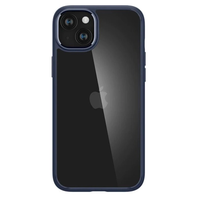 Pouzdro Spigen Ultra Hybrid pro Apple iPhone 15 Plus - tmavě modré