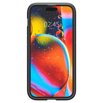 Etui Spigen Tough Armor Mag Magsafe für Apple iPhone 15 Schwarz