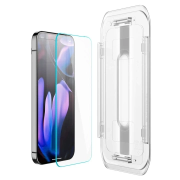 Spigen Glas.Tr Tempered Glass "EZ FIT" 2-Pack for Google Pixel 9 / 9 Pro Clear