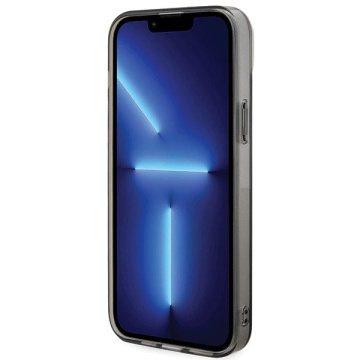 Pouzdro Karl Lagerfeld KLHMP15MHFCKNOK pro iPhone 15 Plus 6,7" černo/černý pevný obal IML Iconic MagSafe