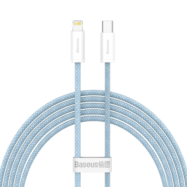 Кабель USB-C до Lightning Baseus Dynamic Series, 20W, 2m (niebieski)