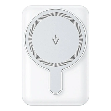 Vention FHSW0 5000 mAh 20 W magnetische Powerbank (weiß)