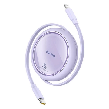 Baseus Free2Pull USB-C Cable for iP 20W 1m (Purple)