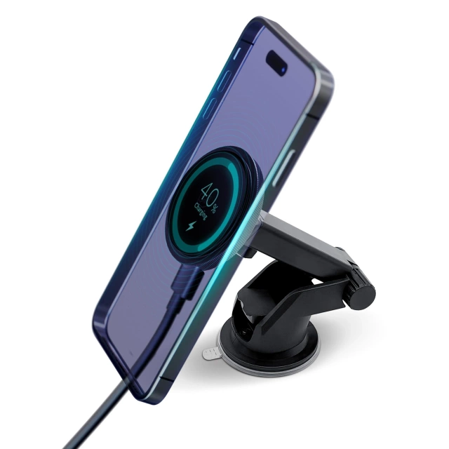 Автомобільний тримач із MagSafe 3mk Car MagCharger™ for Window