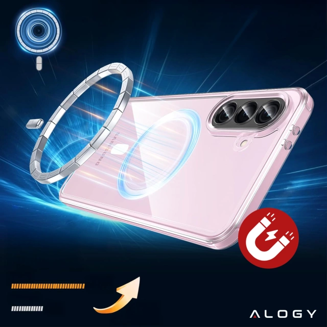 Apple iPhone 16 Pro Max Case Alogy Anti-Shock Hybrid Case for MagSafe Clear