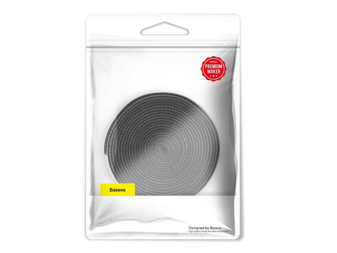 Органайзер Baseus на липучці Circle Velcro Strap 3m Black
