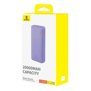 Baseus Airpow 20000mAh 20W Powerbank Purple