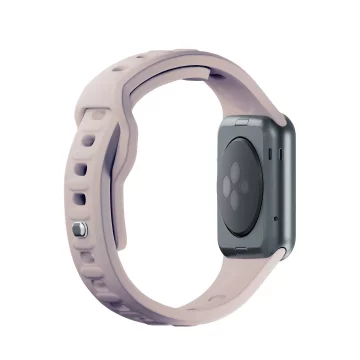 Hodinky pre inteligentné hodinky 3mk silikónový remienok na hodinky Apple Watch 42/44/45/49 mm Latte