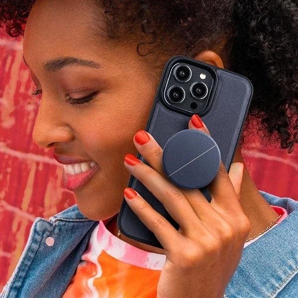 Pouzdro Uniq Novo na iPhone pro 14 Plus 6,7" černé/půlnoční černé