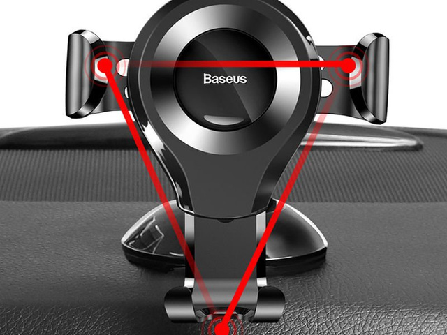 Baseus gravitational car holder for Osculum Type Black cockpit