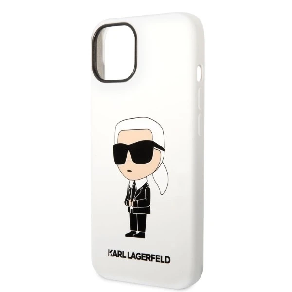Etui Karl Lagerfeld KLHCP14MSNIKBCH до Apple iPhone 14 Plus 6,7" Hardcase Silicone Ikonik