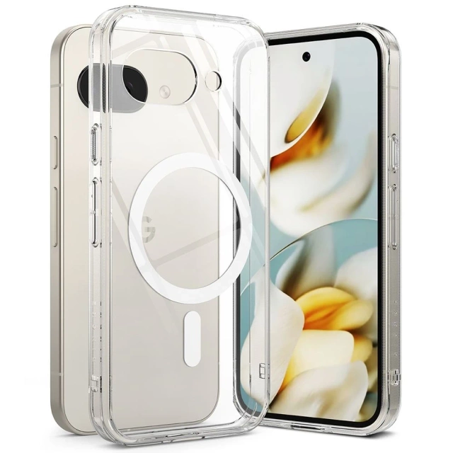 Google Pixel 9a Ringke Fusion MagSafe Clear Protective Case