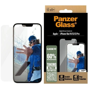 Загартоване скло для iPhone 16e PanzerGlass PG Screen Classic Fit WA