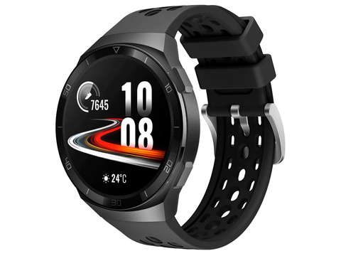 Gumový Univerzální sportovní řemínek Alogy měkký řemínek pro chytré hodinky 22mm Černý