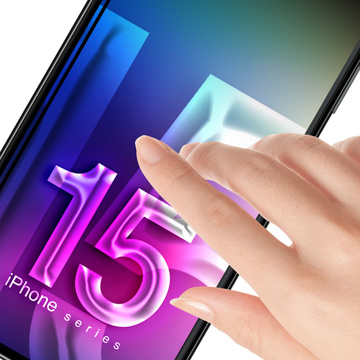 Skleněná čočka pouzdra pro iPhone 15 Set 3mk Comfort Set 4v1 tvrzená čočka pouzdra