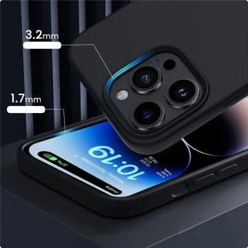 Silicone protective case for MagSafe for Apple iPhone 13/iPhone 14 Black