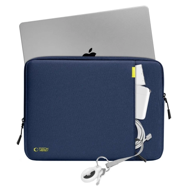 Etui Tech-Protect Defender Laptop 13–14" Navy Blue Pokrowiec