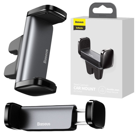 Baseus car phone holder for air vent Black