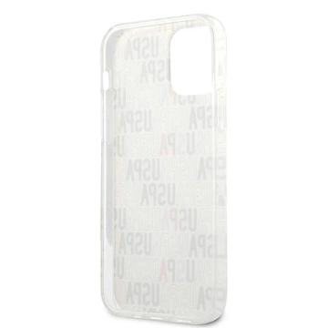 US Polo Logo Mania Collection iPhone 12/12 Pro 6.1" phone case white/white