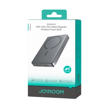 Powerbank Joyroom JR-PBM08 Pro 10000mAh Bezprzewodowy Szary