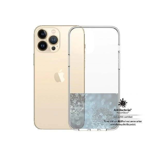 Kryt na iPhone 13 Pro Max PanzerGlass ClearCase antibakteriální, vojenské kvality