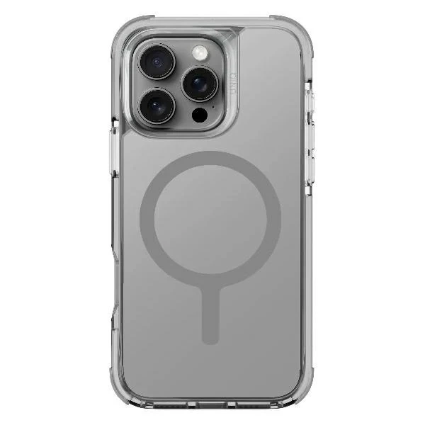 UNIQ Combat Case für iPhone 16 Pro Max 6,9" Magclick Charging Grau/Steingrau