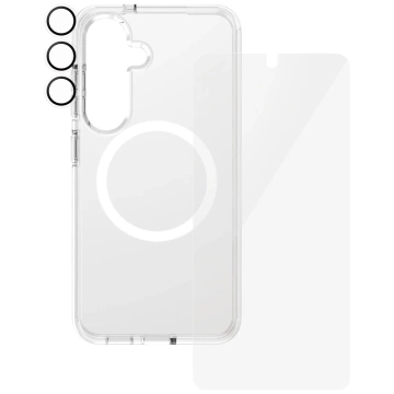 Захисний комплект CARE by PanzerGlass 3-в-1 для Samsung Galaxy S25