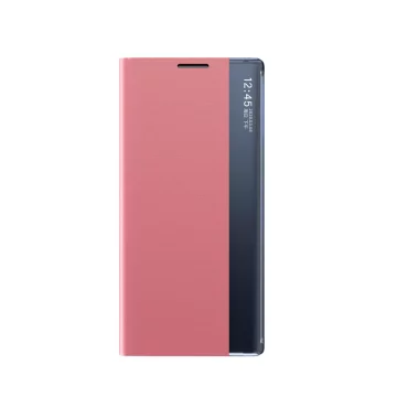 Чохол-відкидка New Sleep Case для Samsung Galaxy S22 (S22 Plus) рожевий
