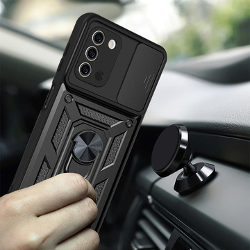 Alogy Camshield Stand Ring Case with Camera Cover для Samsung Galaxy A03s 164 мм чорний