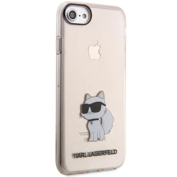 Чохол для телефону Karl Lagerfeld для iPhone 7/8/SE 2020/2022 pink/pink hardcase Ikonik Choupette