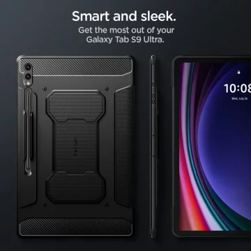 Etui Spigen Rugged Armor ”Pro” для Samsung Galaxy Tab S8 Ultra / S9 Ultra 14.6 Black