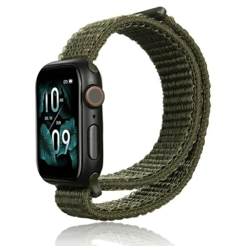 Beline Nylonový remienok na inteligentné hodinky pre Apple Watch 42/45/45/49 mm khaki