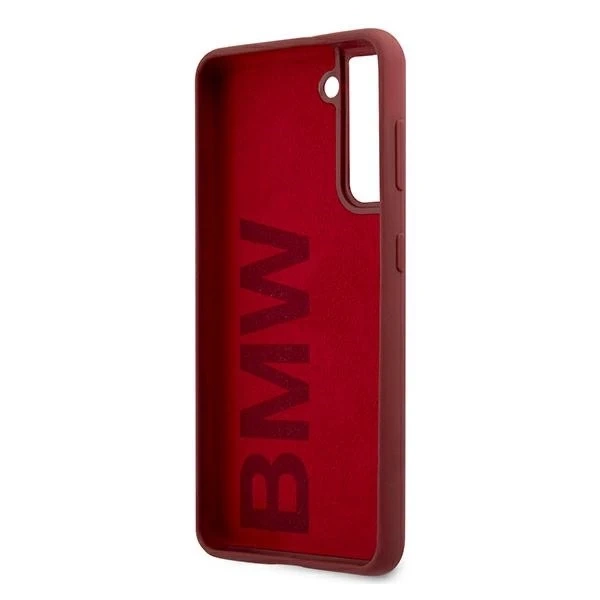 Etui BMW BMHCS21MSLBLRE Samsung Galaxy S21 Plus G996 Hardcase Silikon-Signatur-Logo