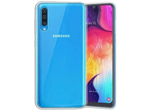 Alogy silikónové puzdro kryt puzdro pre Samsung Galaxy A30S / A50 / A50S priehľadné