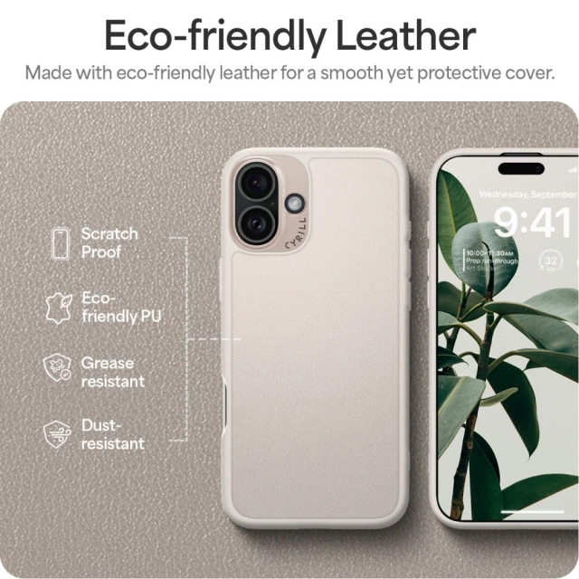 Spigen iPhone 16 Case Cyrill Kajuk Mag MagSafe Cream