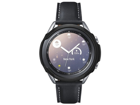 Etui Spigen Liquid Air pre Samsung Galaxy Watch 3 41 mm matná čierna