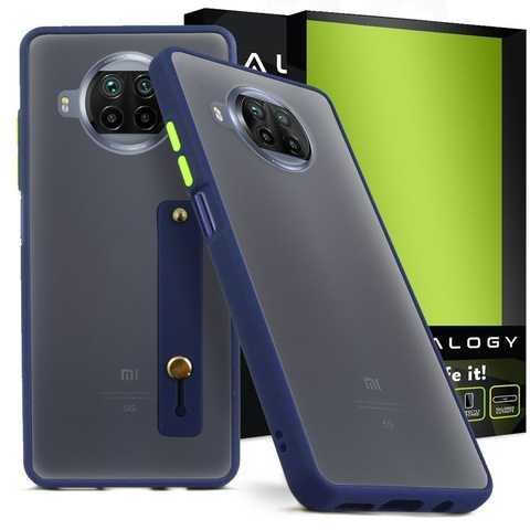 Pouzdro Alogy Bumper s páskem pro Xiaomi Mi 10T Lite Navy Blue