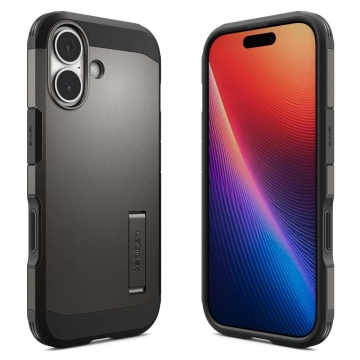 Etui Ochronne do iPhone 17 Spigen Tough Armor ”T” Mag MagSafe Gunmetal