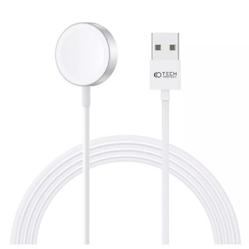 Inductive Charger Cable 120cm UltraBoost Magnetic Charging Cable for Apple Watch White