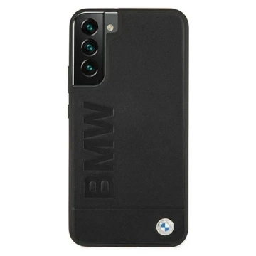 BMW BMHCS22MSLLBK Puzdro pre Galaxy S22 S906pevné puzdro Signature Logo Potlač čierna/čierna