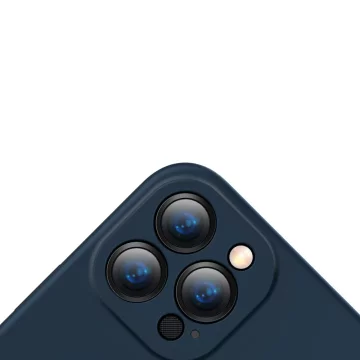 Чохол-накладка Baseus Liquid Gel Case Silicone Cover для iPhone 13 Pro Max Blue (ARYT000803)