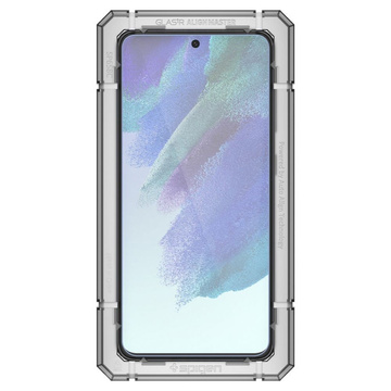 2x Samsung Galaxy S21 FE Tvrzené sklo pro Spigen Alm Glas.tR