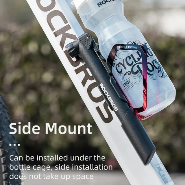 Rockbros 42520001001 pumpa na bicykel - čierna