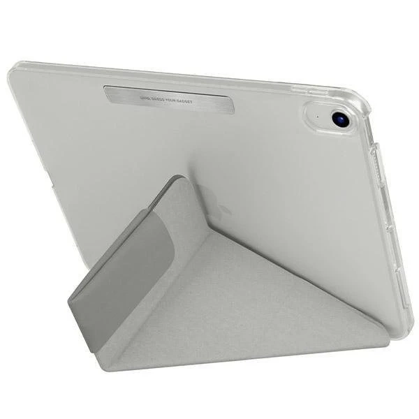 UNIQ Camden tablet case for iPad 10th gen. (2022) fossil grey/grey Antimicrobial
