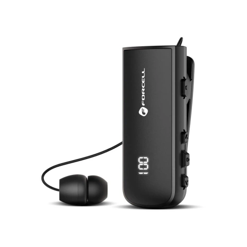 Bezprzewodowa słuchawka bluetooth 5.3 Forcell F-Audio Drive EarBud czarna Black
