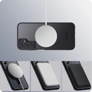 Magmat Magsafe cover case for Samsung Galaxy A55 5G Matte Black