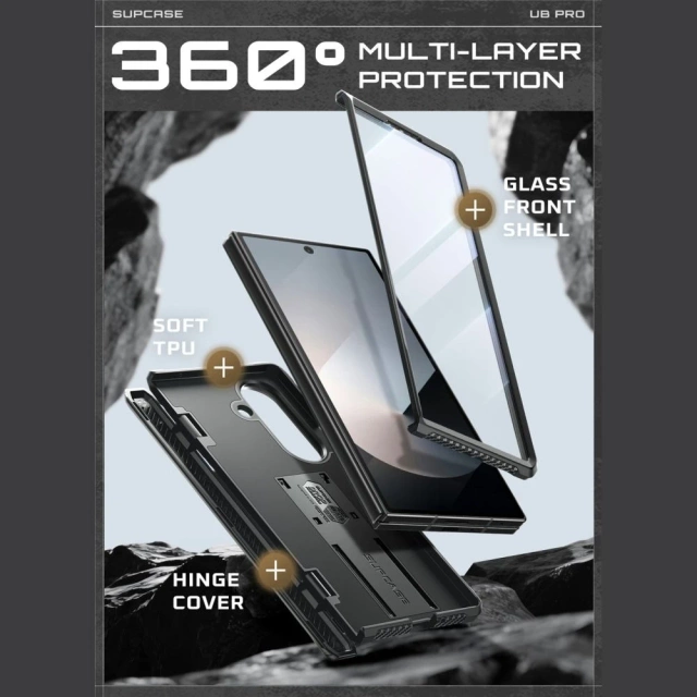 Etui Ochronne do Samsung Galaxy Z Fold 7 Supcase UB Pro Black