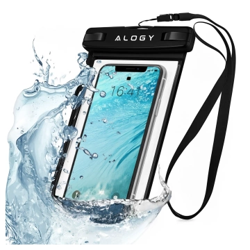 Alogy Waterproof Case Universal IPX8 to 6.5 Black