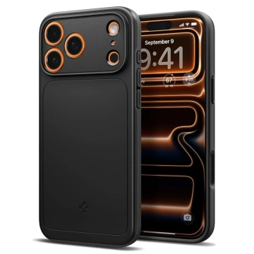 Etui Ochronne do iPhone 17 Pro Max Spigen Thin Fit Mag MagSafe Black